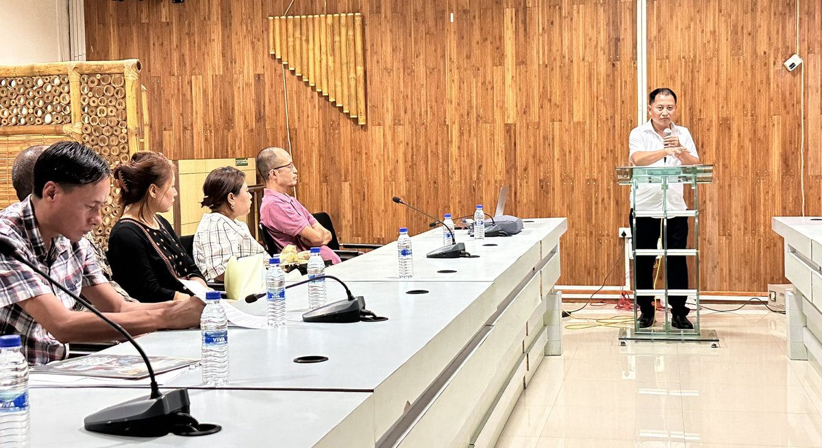 abumetha's tweet photo. Had a productive meeting with the Nagaland Bamboo Development Agency - Bamboo Mission - along with Chairman Mr. Nozuta Swuro.

There is vast potential to make Nagaland a Bamboo Hub. Bamboo has been a part of our lives since the earliest times - it’s now time to covert it into a product that will positively impact livelihoods, generate employment and contribute towards economic growth.

Under the guidance and vision of the Honble @CmoNagaland Shri. @Neiphiu_Rio we will make efforts to elevate the Bamboo eco-system and ensure that the real stakeholders are the direct beneficiaries of the Government’s policies and programmes.