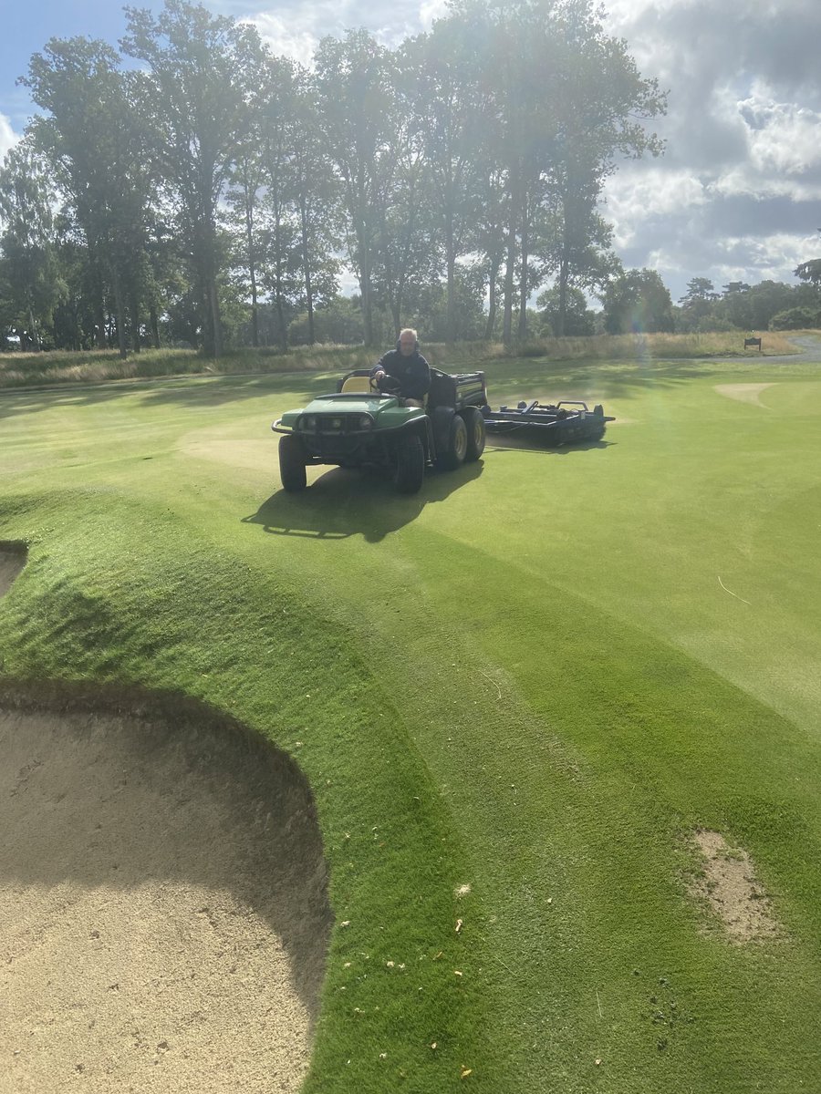 Perfect conditions for a light top dress &amp; brush 👍