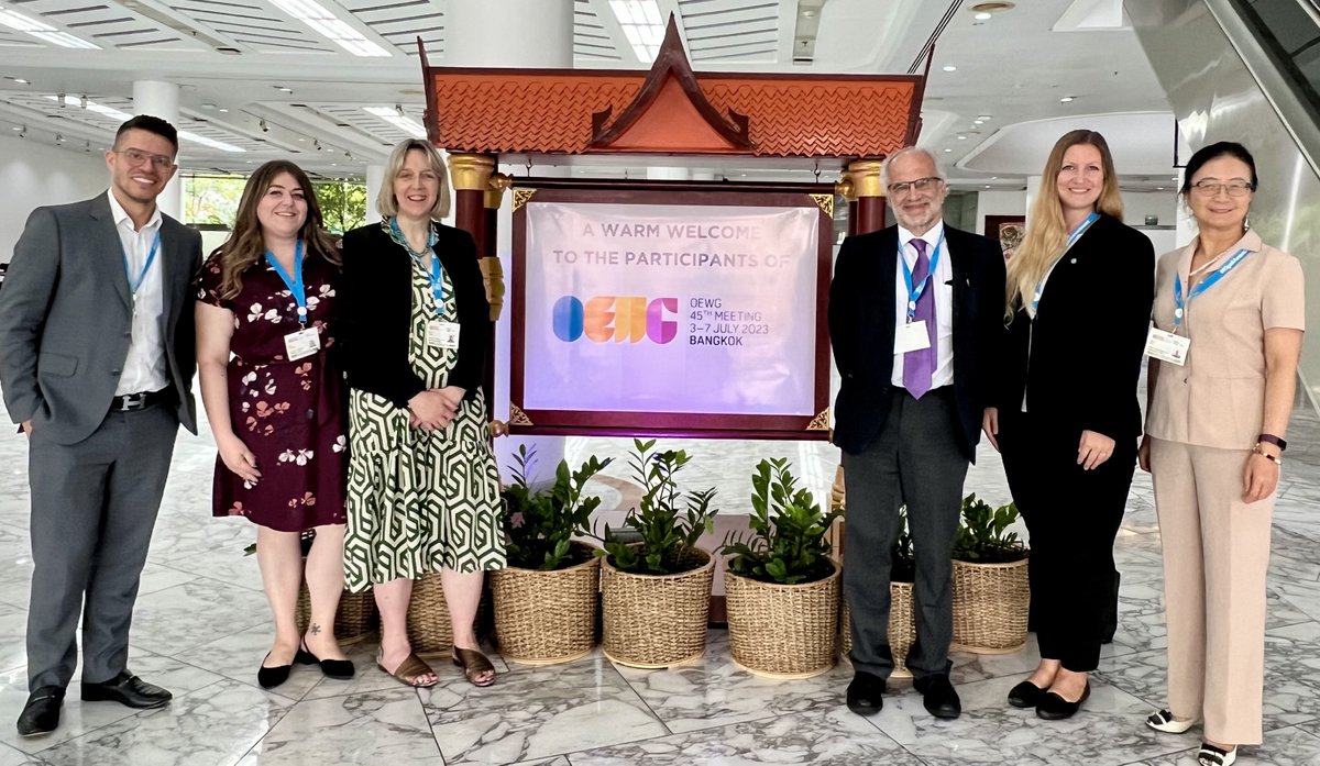That's a wrap 👏 EFCTC is delighted to have taken part in the 45th meeting of the Open-ended Working Group of the Parties to the Montreal Protocol (#OEWG45) in Bangkok.

We are looking forward to continuing the timely discussions initiated last week around strengthening the