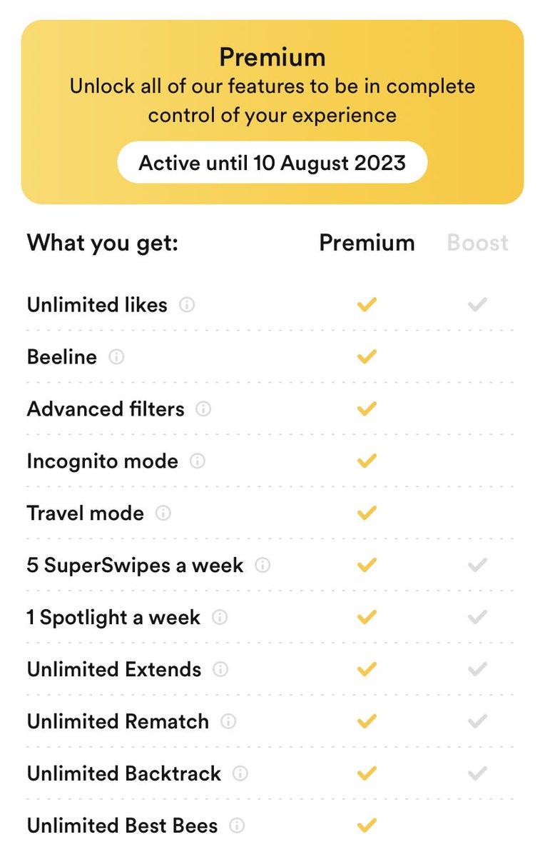 bumble premium READY (@apps_everything) / Posts / X
