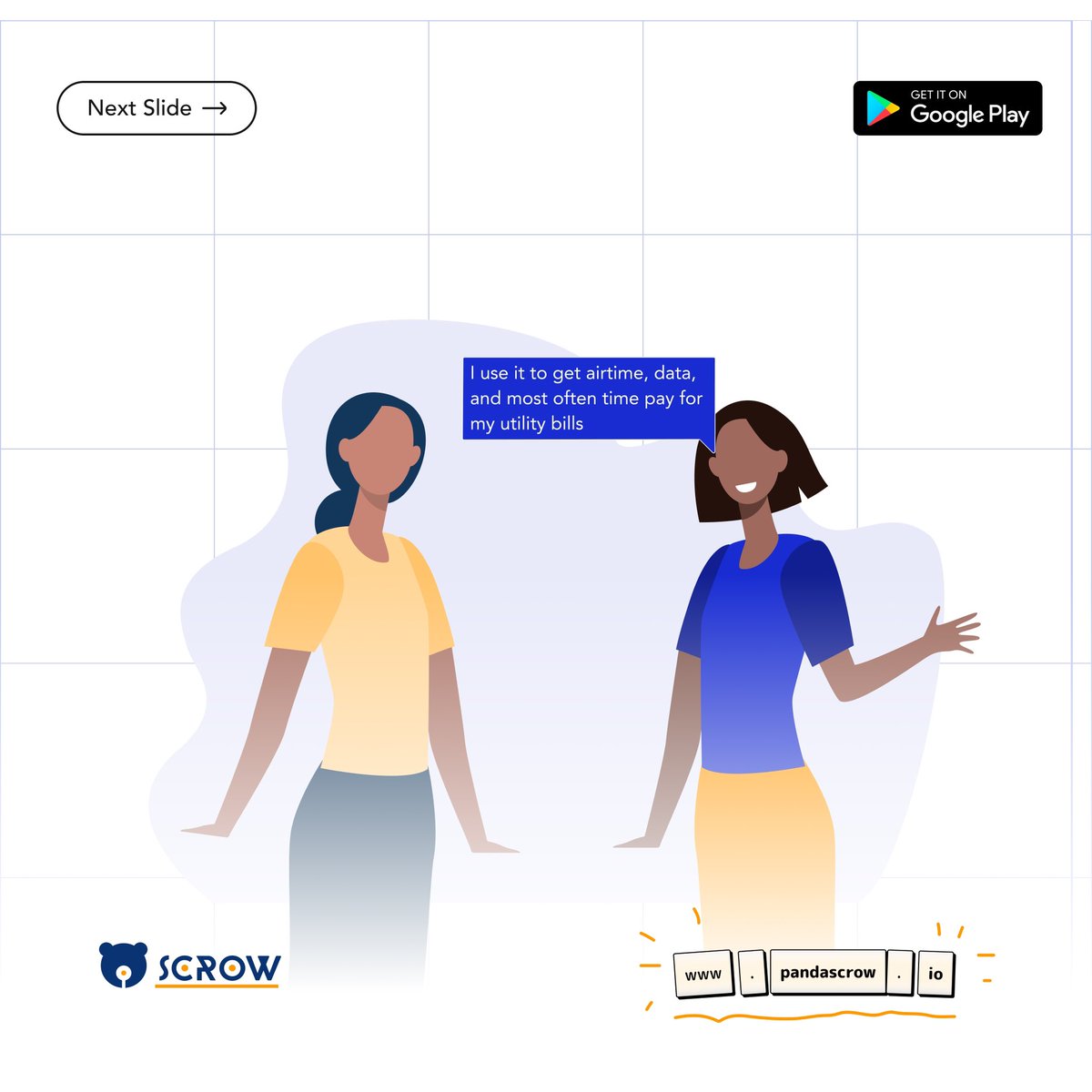 getpandascrow's tweet photo. Hey Pandas 🐼
Introducing v2 — giving you possibilities with your everyday life.
To download our App for your Android devices visit https://t.co/qhbnfgcJXw
Or use visit https://t.co/b9BOI7qz9W to use the web today.
#escrow #app #pandascrow #fintech https://t.co/dmGSA56Z1A