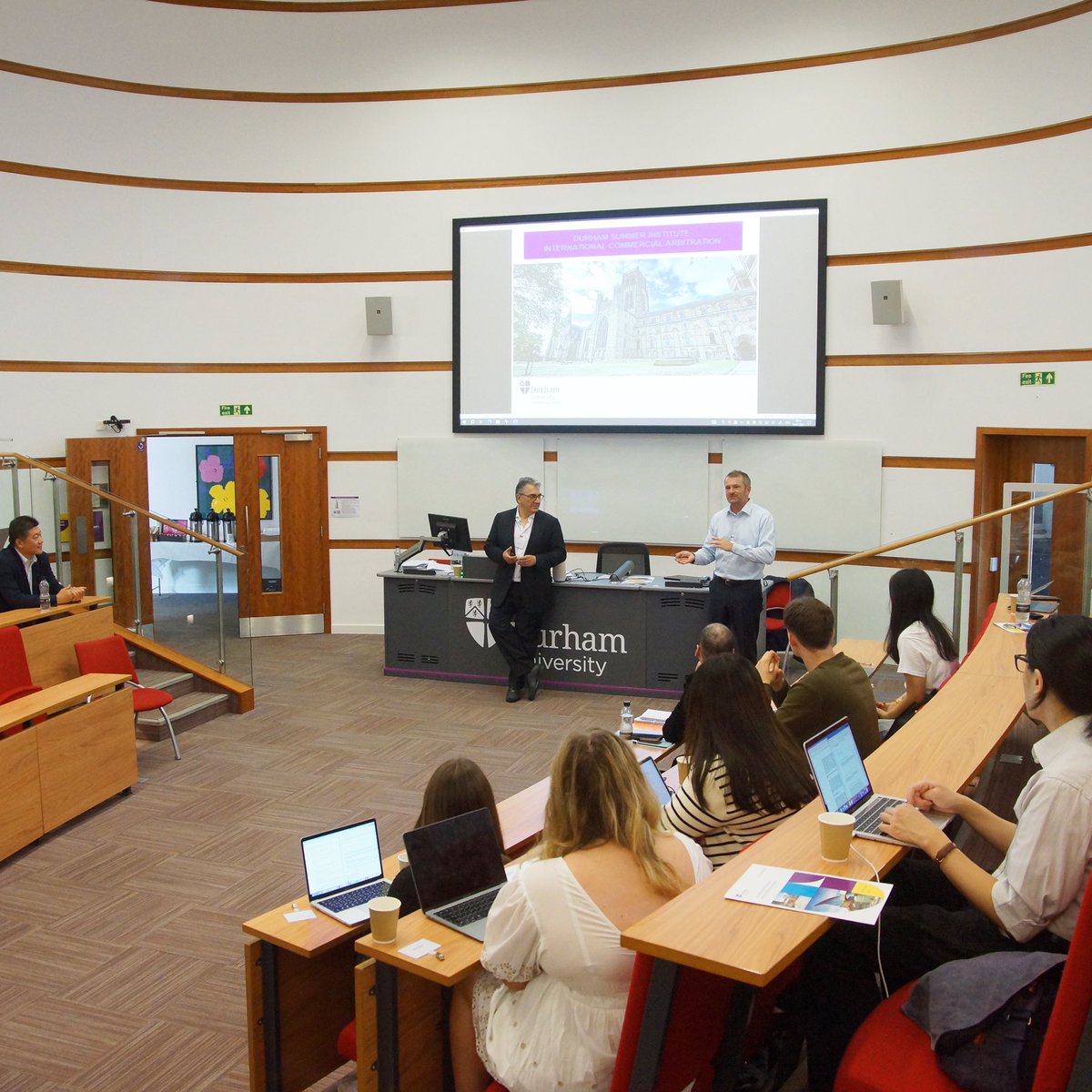Day one of our Summer Course on International Arbitration is underway!  27 participants will learn from experienced International Arbitration scholars and practitioners from 10-15 July 🚀 

@durhamuniversity #durhamlawschool #DUinspire #DLSsummer2023