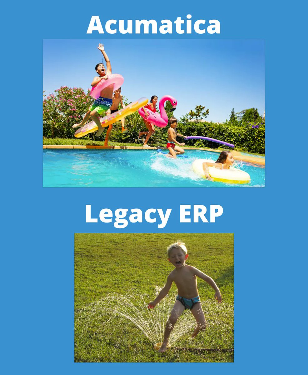 Acumatica vs. Legacy ERP - #Acumatica #ERP #CloudERP #LegacyERP #AcumaticaVsLegacyERP