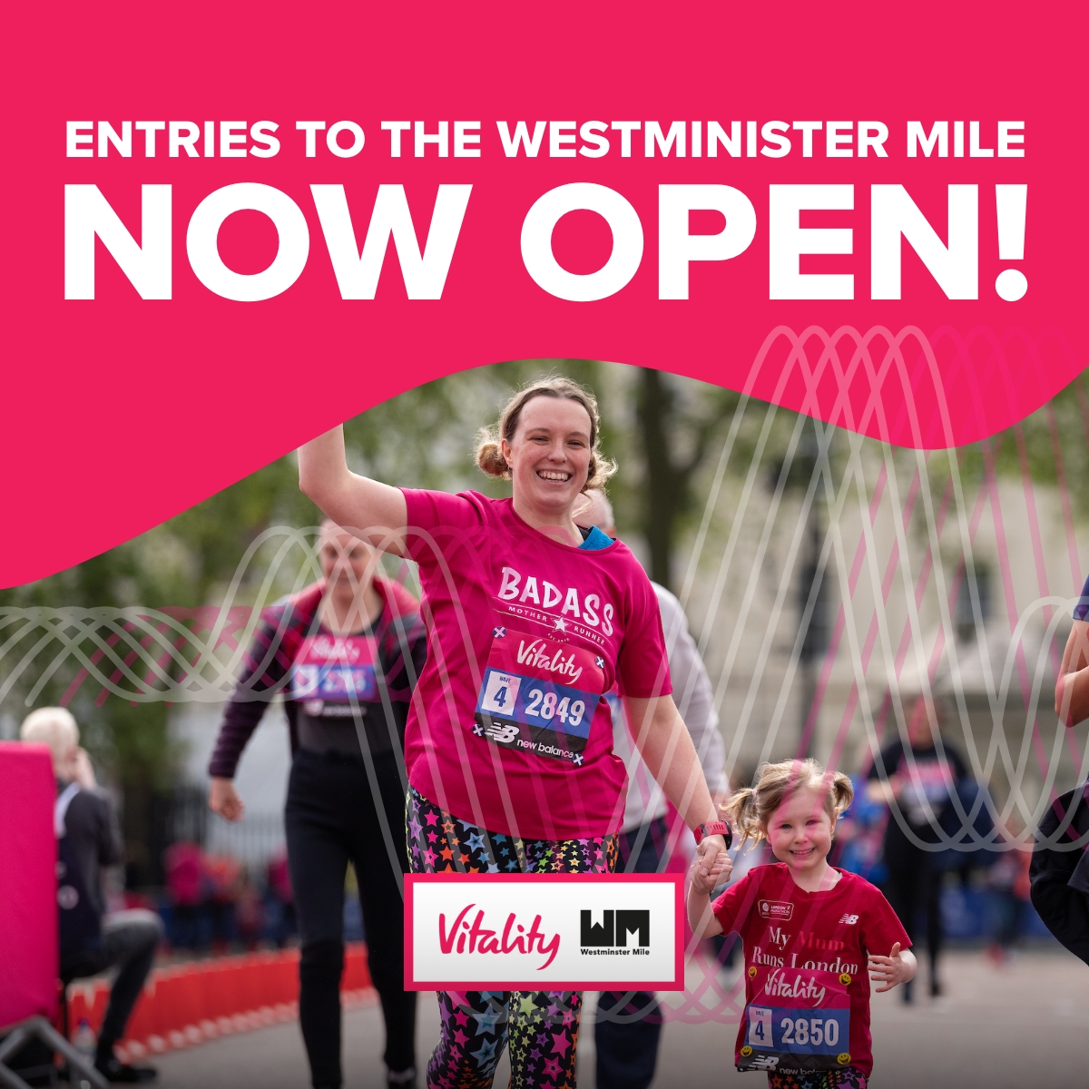 Vitality Westminster Mile on Twitter "Entries for the 2023 Westminster