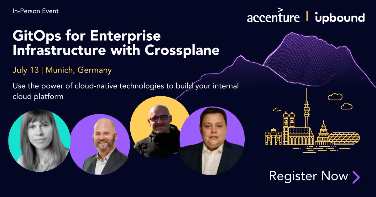 ⏰ Final call to join us in Munich in person on July 13, 2023, for an event delving into the power of cloud-native technologies and GitOps for enterprise infrastructure Register now! buff.ly/3qIi1c5