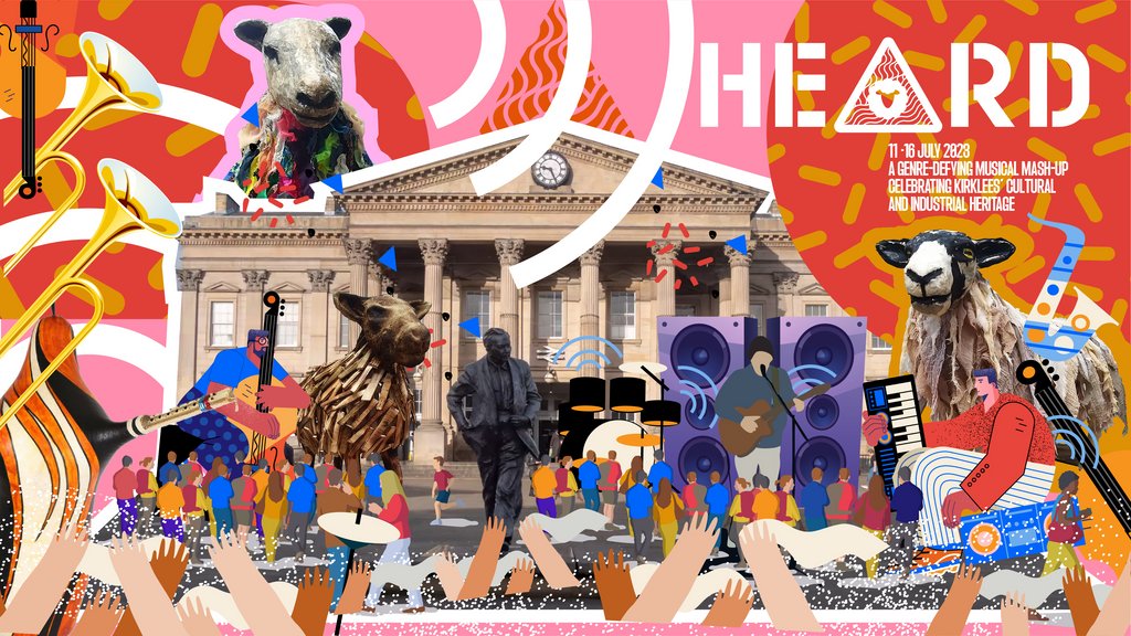 🐏 Sheep are a key part of the landscape at YSP, and for one week only, they'll also be taking over Kirklees!

Our friends, @ArtichokeTrust have announced #HERD2023, a musical collaboration taking place from 11 – 16 July as part of <a href="/musicinkirklees/">Music in Kirklees</a> 
  
🔗 herd-kirklees.co.uk