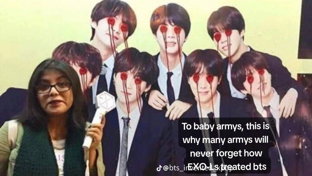purplearmyst_'s tweet photo. “ARMYs are bullies” just look at this, look what they all did to us. BTS and ARMY where only three years old three years into their career and you bullied us. https://t.co/TUiR2MUAv0