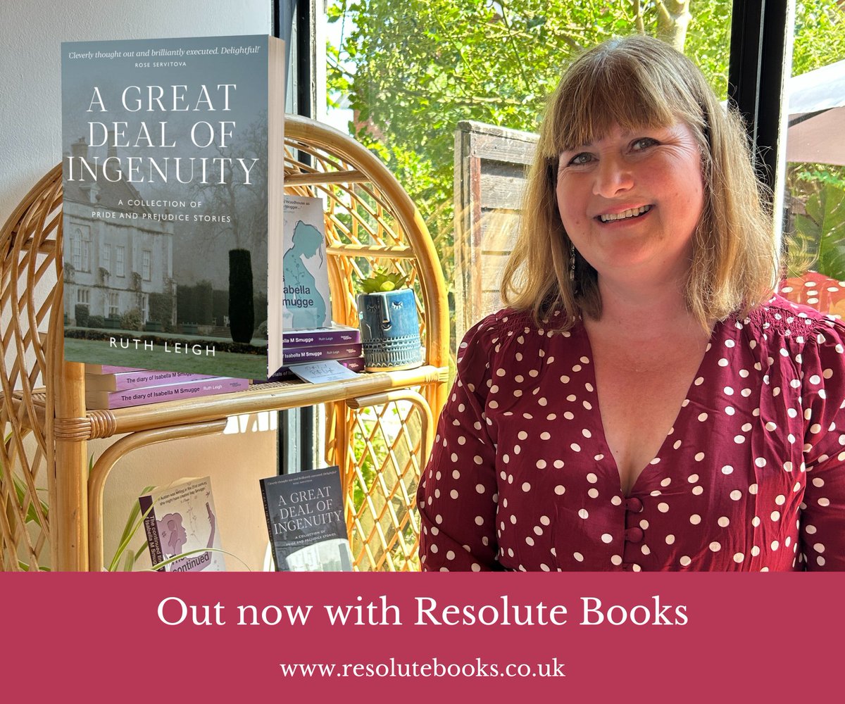 ResoluteBooks's tweet photo. Reviews are coming in for #AGreatDealofIngenuity "Another corker of a book from Ruth...unputdownable! You don’t have to be a fan of Austen to enjoy this collection of short stories. Ruth’s writing transports you to a different time and place with ease and is such a joy to read." https://t.co/Zo8AX9GN37