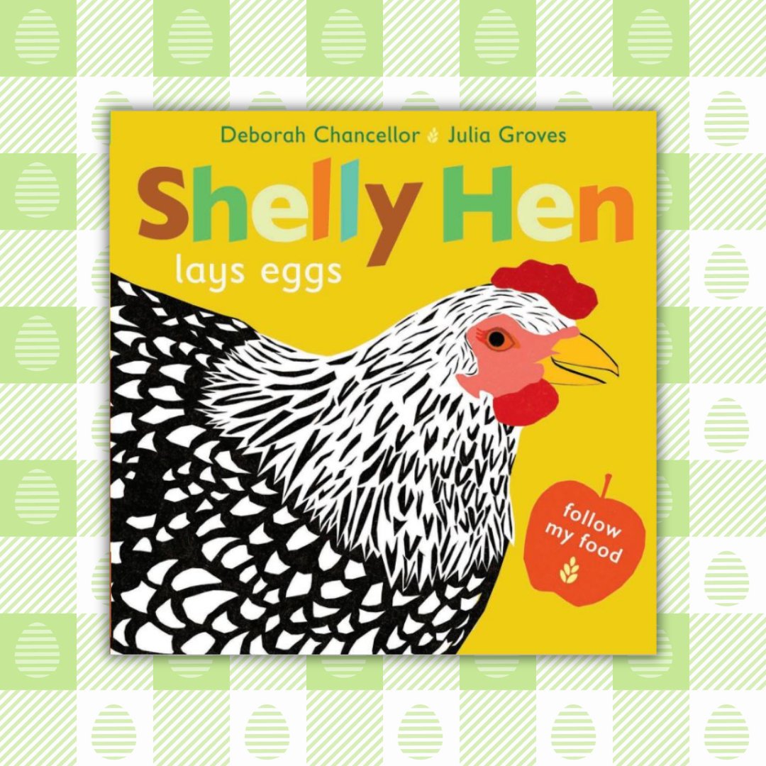 Shelly Hen lays eggs is now in paperback! 🥚🐣🐔 By Deborah Chancellor and @julia2groves, Shelly Hen is part of the #FollowMyFood series, helping children understand where their food comes from. Browse games & resources: scallywagpress.com/resources.html… #earlyyears #edutwitter