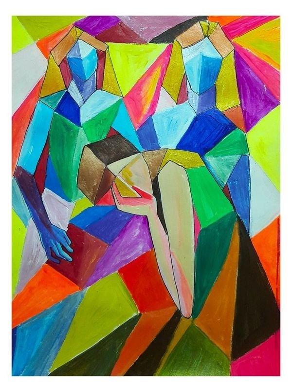 baat_org's tweet photo. 🎨 #OpenGallery: featuring work by Dr Chaitali Hambire⁠ 🎨⁠
⁠
Title: Guarding angels⁠
Materials used: Materials: Acrylic paints⁠
Date: 2022⁠

More about the gallery here: https://t.co/QeHjInqXGi https://t.co/hxykpwjPbF