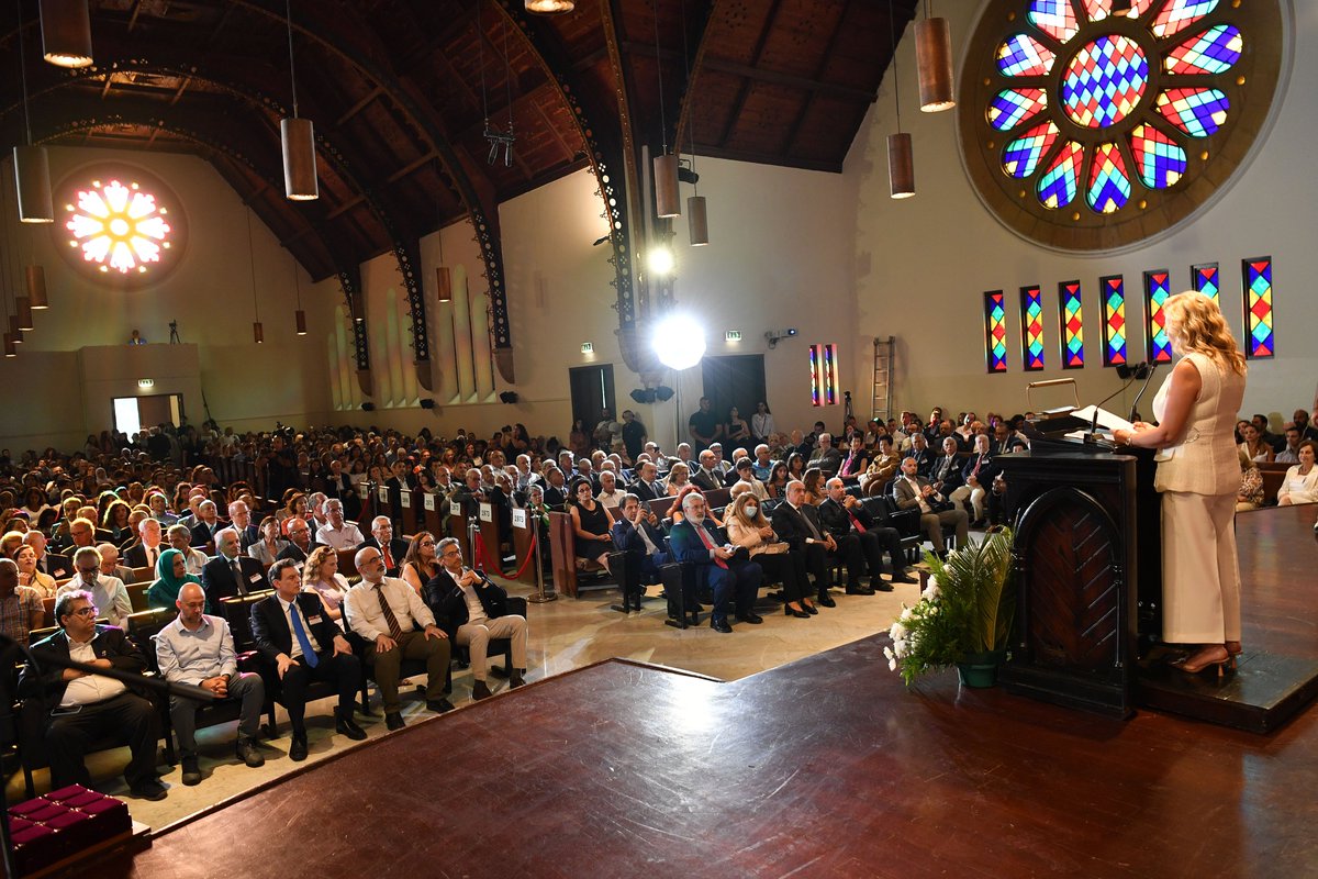 AUBAlumni's tweet photo. We wrapped up an unforgettable Reunion 2023 weekend @aub_lebanon! From Assembly Hall for the Honoring Ceremony &amp; the unforgettable nights on the Green Oval with Rodge &amp; Ziad Burji to the tours on campus &amp; around Lebanon! Until next year! 
#TimelessConnections #aubreunion2023 https://t.co/4b60dAXfJ1
