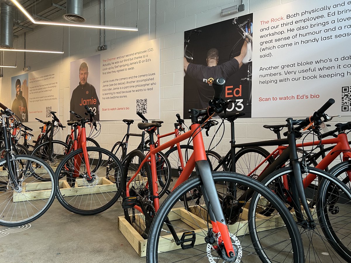 SouthsideSW18's tweet photo. The new @XOBikes pop-up shop is now open at Southside! 🌟🚲

XO Bikes aims to free ex-offenders from the cycle of reoffending by creating jobs that change lives for good. Find out more about the initiative and the work they do by visiting the pop-up store now! https://t.co/DC8hHbrc6Z