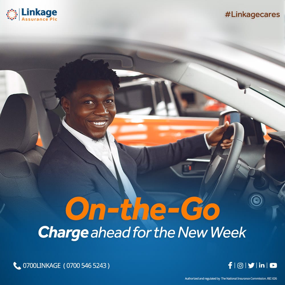 LinkageNg's tweet photo. Fuel up your ambition and hit the ground running into the new week.
Happy New Week.
Need Insurance? Please visit https://t.co/5GOoAtiPBt
#MondayKickoff #MondayMotivation #July #Motivation #NewWeek #MondayThoughts #Insurance #Linkagecares #Protectionthatcounts https://t.co/Brd8ENlOTt