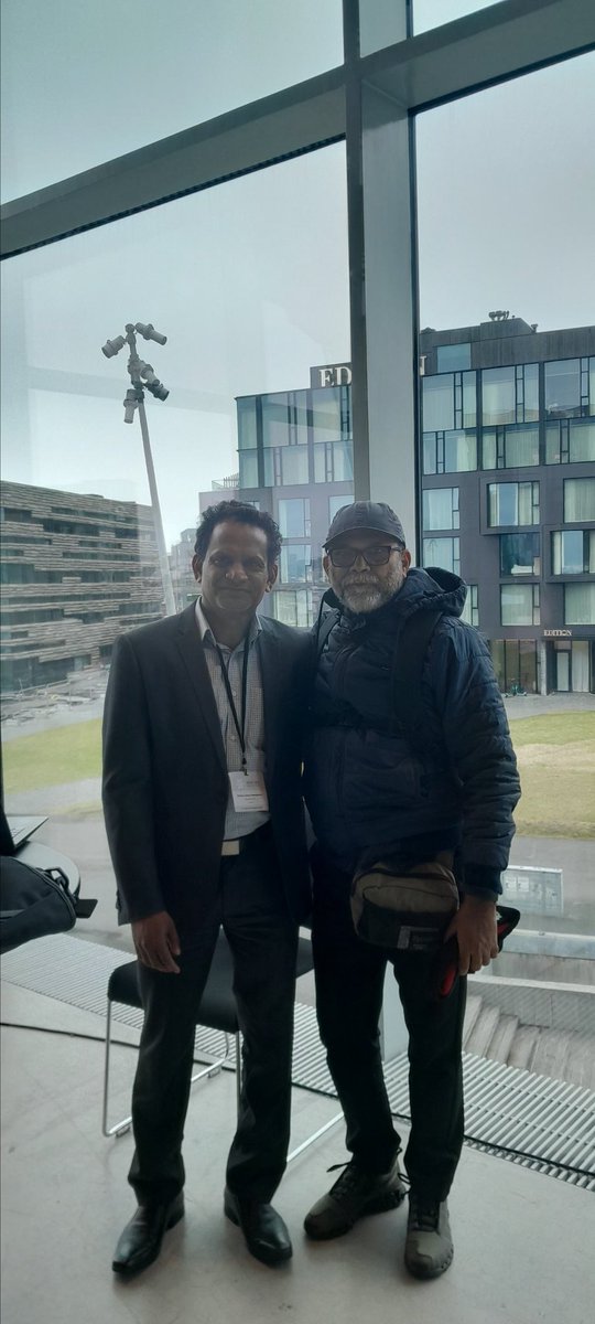 Parthasarathi Dastidar (@parthod123) on Twitter photo With one of my most courageous former Ph.D. students - Krishna Kumar (KK) at Harpa conference center, Reykjavik during #ISMSC2023. It was one of my most memorable conferences. Thanks to KK and all the others for organizing such an amazing conference. <a href="/KKDamodaran123/">Krishna Damodaran</a> With one of my most courageous former Ph.D. students - Krishna Kumar (KK) at Harpa conference center, Reykjavik during #ISMSC2023. It was one of my most memorable conferences. Thanks to KK and all the others for organizing such an amazing conference. <a href="/KKDamodaran123/">Krishna Damodaran</a>