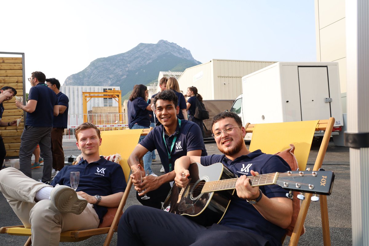 #VerkorDay
After months of hard work, we proudly inaugurated our Verkor Innovation Centre with the entire Verkor team.

This is an opportunity to celebrate this major milestone, look back at the challenges we have overcome, thank our teams and share this great moment together.