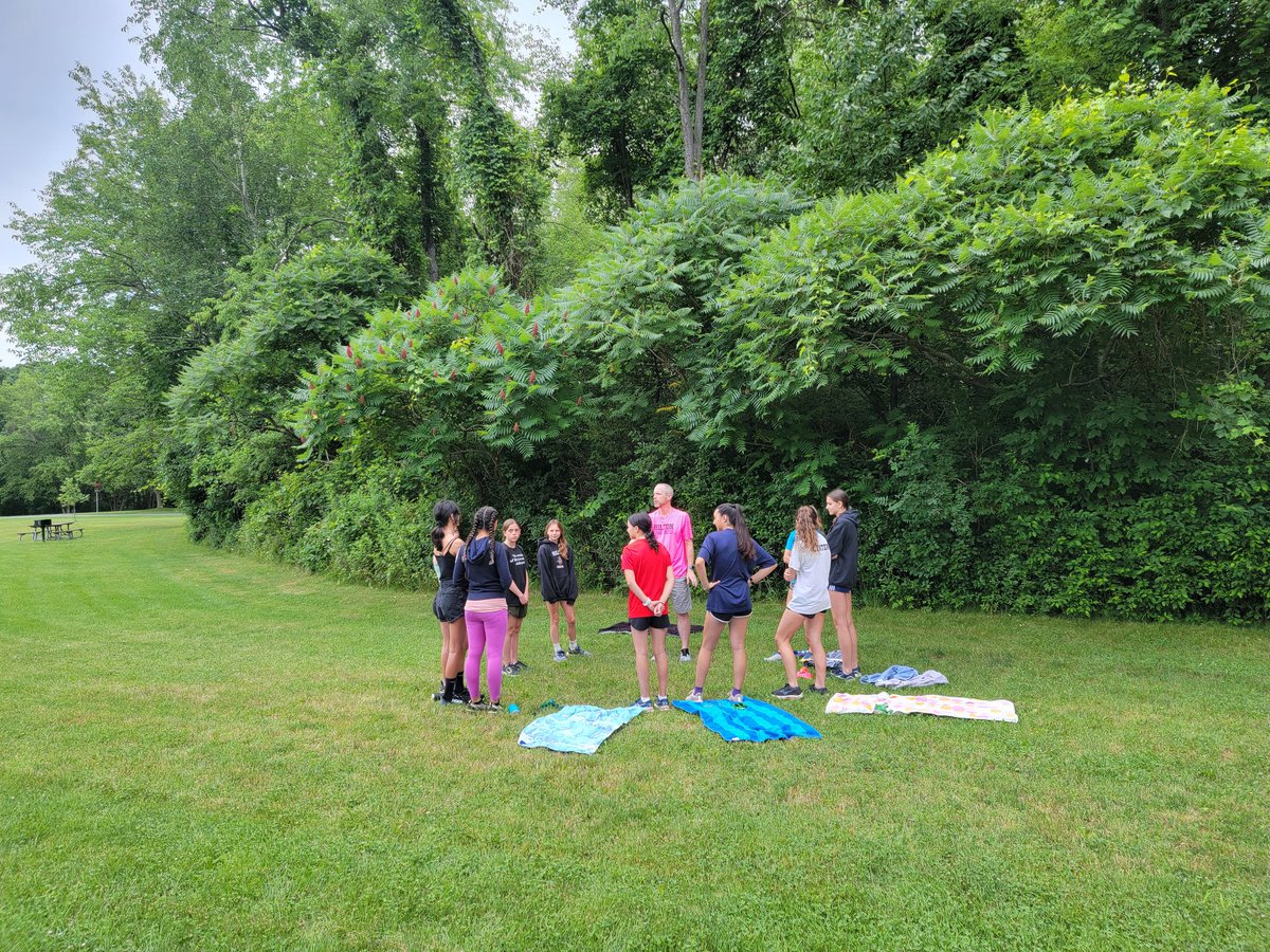 Coach Potter getting his distance team ready for the season. Go cadets! <a href="/HiltonCSD/">Hilton CSD</a> <a href="/HCSDAthletics/">HCSD Athletics</a>