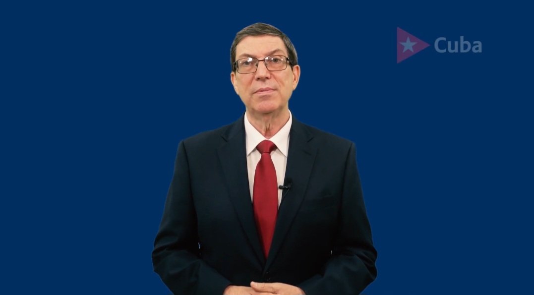 Declaración de denuncia pública del Ministro de Relaciones Exteriores de la República de #Cuba 🇨🇺, <a href="/BrunoRguezP/">Bruno Rodríguez P</a>, sobre los preparativos de la III Cumbre CELAC-UE.