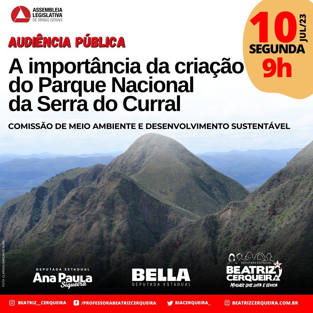 BiaCerqueira_'s tweet photo. A gente começa a semana defendendo a Serra do Curral 🙏
Iniciativa conjunta do nosso mandato, @bellagoncalvs e Ana Paula Siqueira
 
📲 Acompanhe ao vivo pelo link https://t.co/8KbEVQ0lpX https://t.co/rEPdnq4XuI