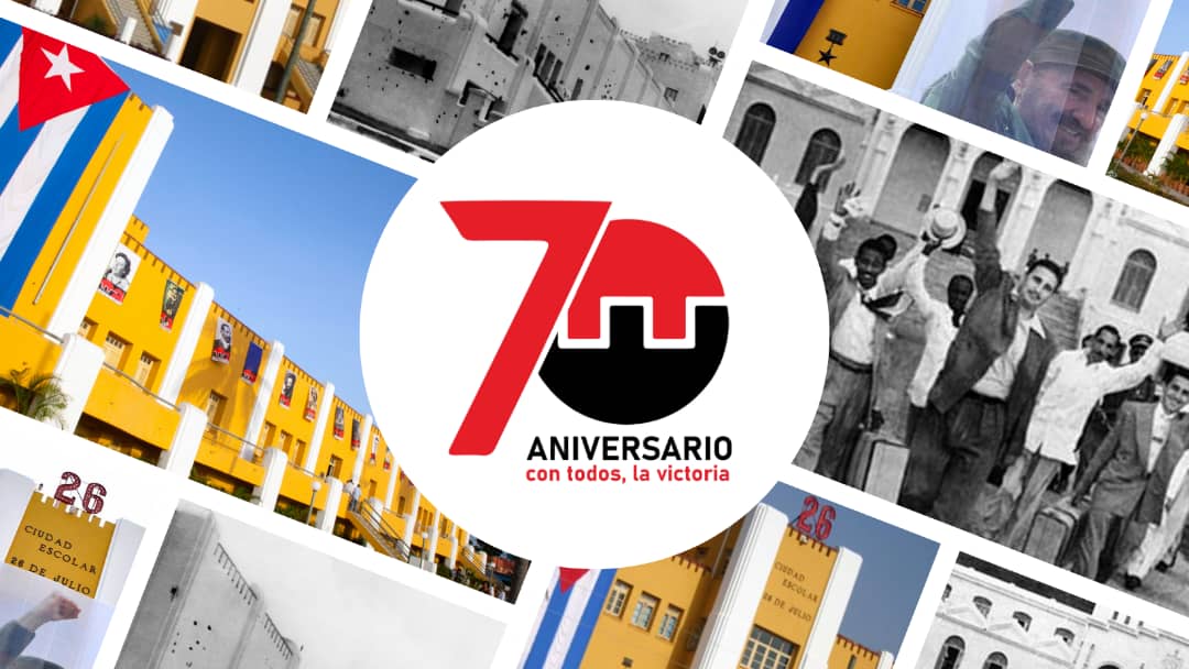 Como dijera #Fidel el 26 de julio de 1973: "El Moncada nos mostró el valor de una doctrina, la fuerza de las ideas y nos dejó la lección permanente de la perseverancia y el tesón en los propósitos justos". #70Moncada #ConTodosLaVictoria