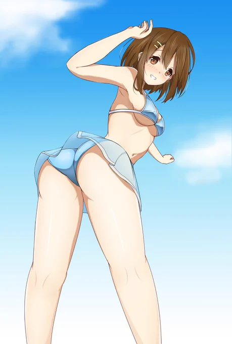 夏だよ!!唯ちゃん!!#けいおん#平沢唯 