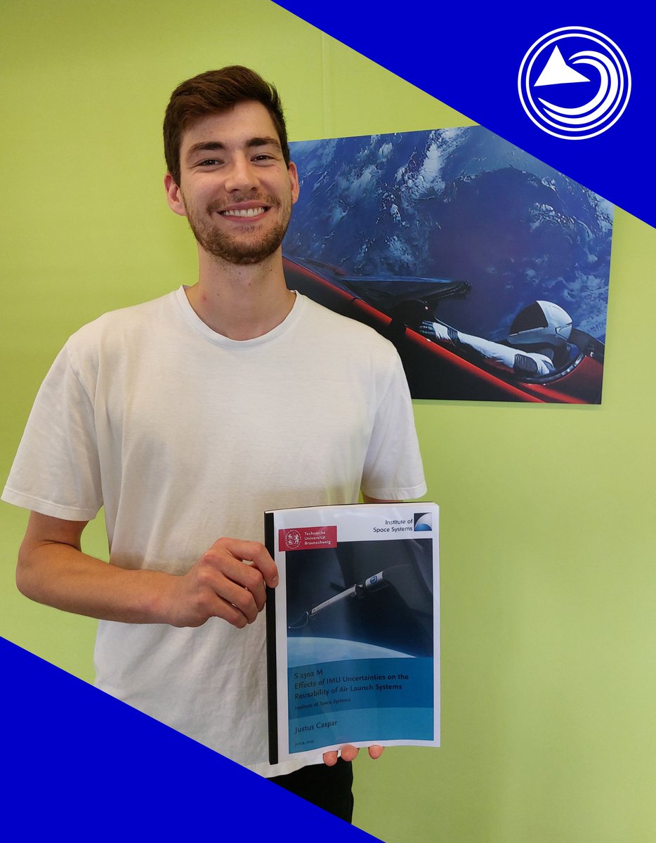 GAIA_Aerospace's tweet photo. Many congrats to Justus Caspar for the submission of his #MasterThesis on the effects of IMU uncertainties on the #Reusability of our #Valkyrie air launch system 🥳🚀 You did an amazing job 😎👍

Also interested in a #FinalThesis at @GAIA_Aerospace? Visit: https://t.co/YjfRQltFTL https://t.co/mvwvJNKO30