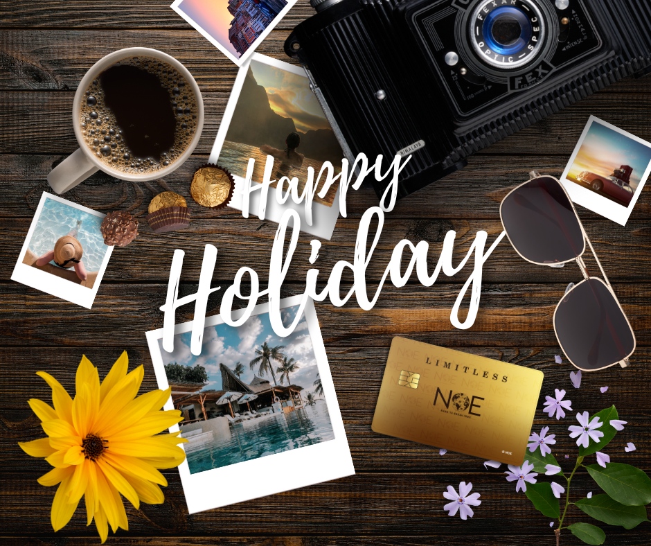 ☀️ Wishing you a summer full of exciting opportunities and joyful adventures! 🌴☀️ Let NOE be your trusted companion as you create beautiful memories, capture precious moments, and savor the sweetness of life. 📸💳☕️🍫 🌞✨ 

#HappySummer #NOEFinance #SummerVibes