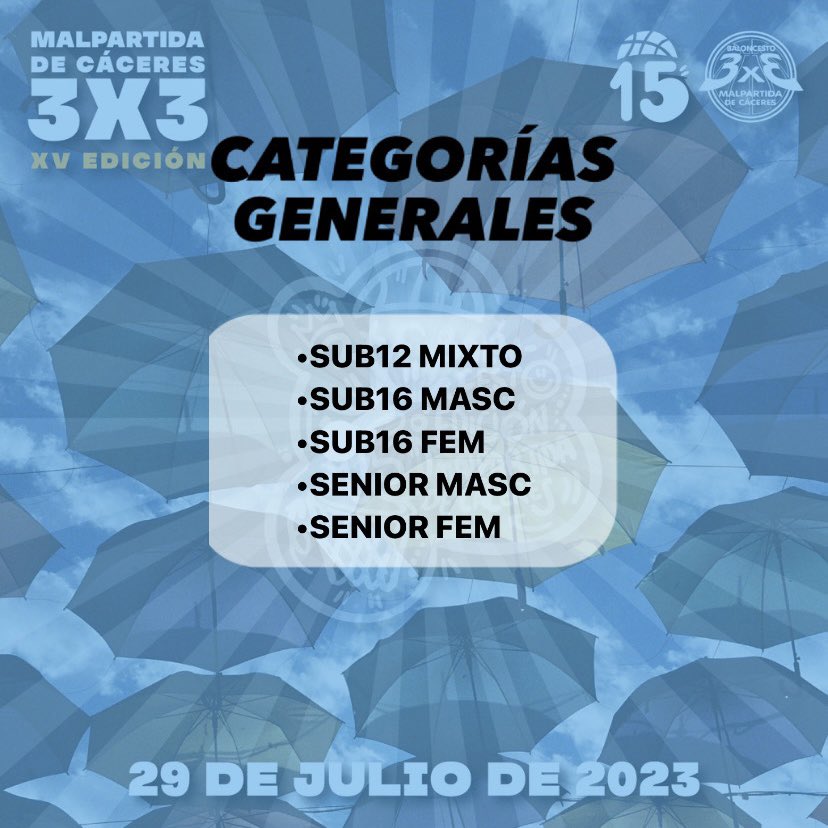 BAMALPARTIDA's tweet photo. 🚨ABIERTO PLAZO DE INSCRIPCIONES🚨Desde hoy día 10 hasta el jueves 27 de julio a las 15:00.

Si formas parte de una de las categorías mostradas en esta imagen, estos son los pasos a seguir 🏀🏀 https://t.co/UKNLDi58nU