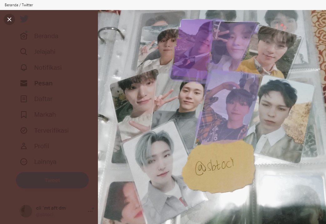 sbtoci's tweet photo. — WTS pc seventeen seungkwan vernon dino

☆ 110k 
- inc pack 
- adm shop
- keep event
- good condi
- dom jkt 
- freebies 2 pc off carver fts https://t.co/BliqDtbbbH