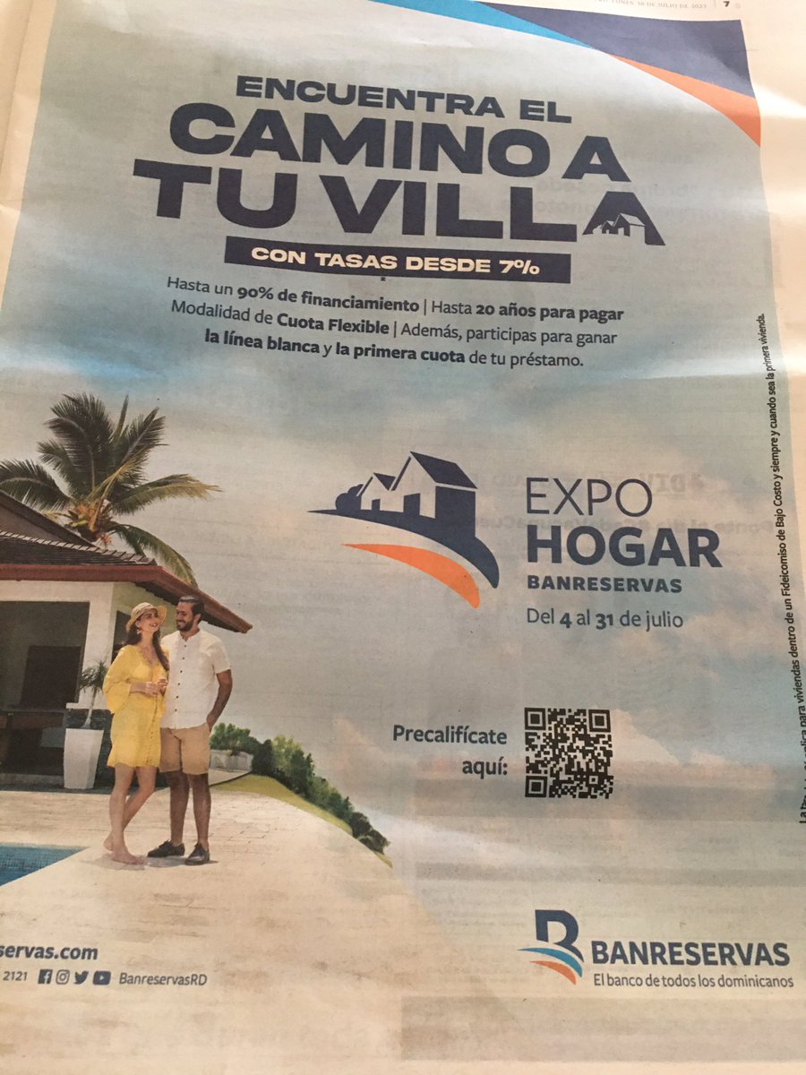 mercedesmacarr2's tweet photo. Política de financiamiento asimétrica: Mientras banco Estatal promueve tasas preferenciales para los segmentos de altos ingresos “Encuentra el camino a tu Villa con tasas desde el 7%” la pequeña y mediana empresa no encuentra el camino con  tasas más del doble y del triple👇🏽 https://t.co/qSnHbNjZM7