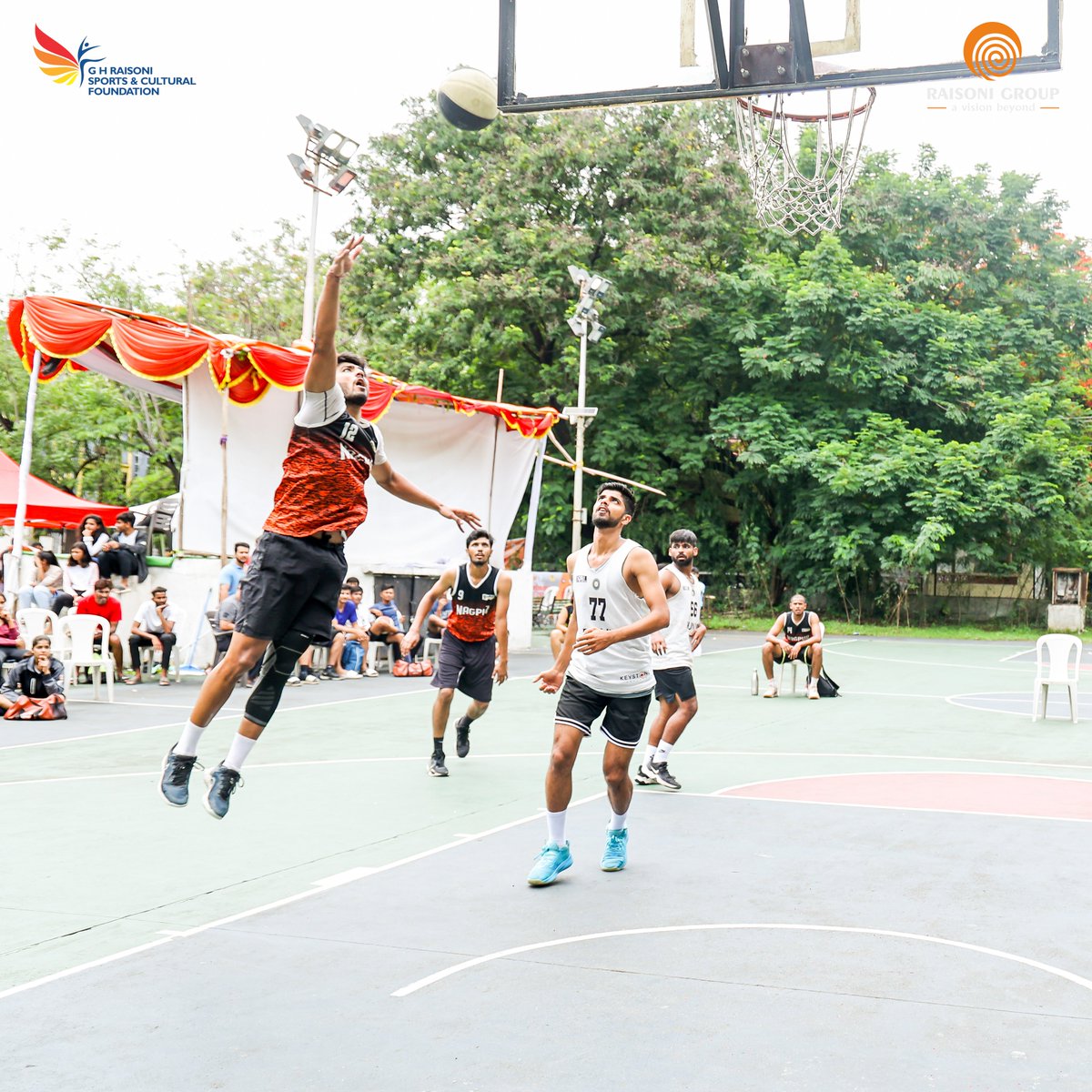 The courts blazed at GHR Memorial Maha Basket 3x3 Tournament! Orange city witnessed thrilling hoops with jaw-dropping dunks, crossovers, and clutch shots. Congratulations to all players for their incredible skills and sportsmanship! #MahaBasket3x3 #GHRaisoniMemorial