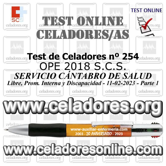 Nuevo Test Online de CELADORES/AS... Examen Celador Cantabria 11-02-2023 - Parte 1 F0rLWatX0AEoSG4?format=jpg&name=small