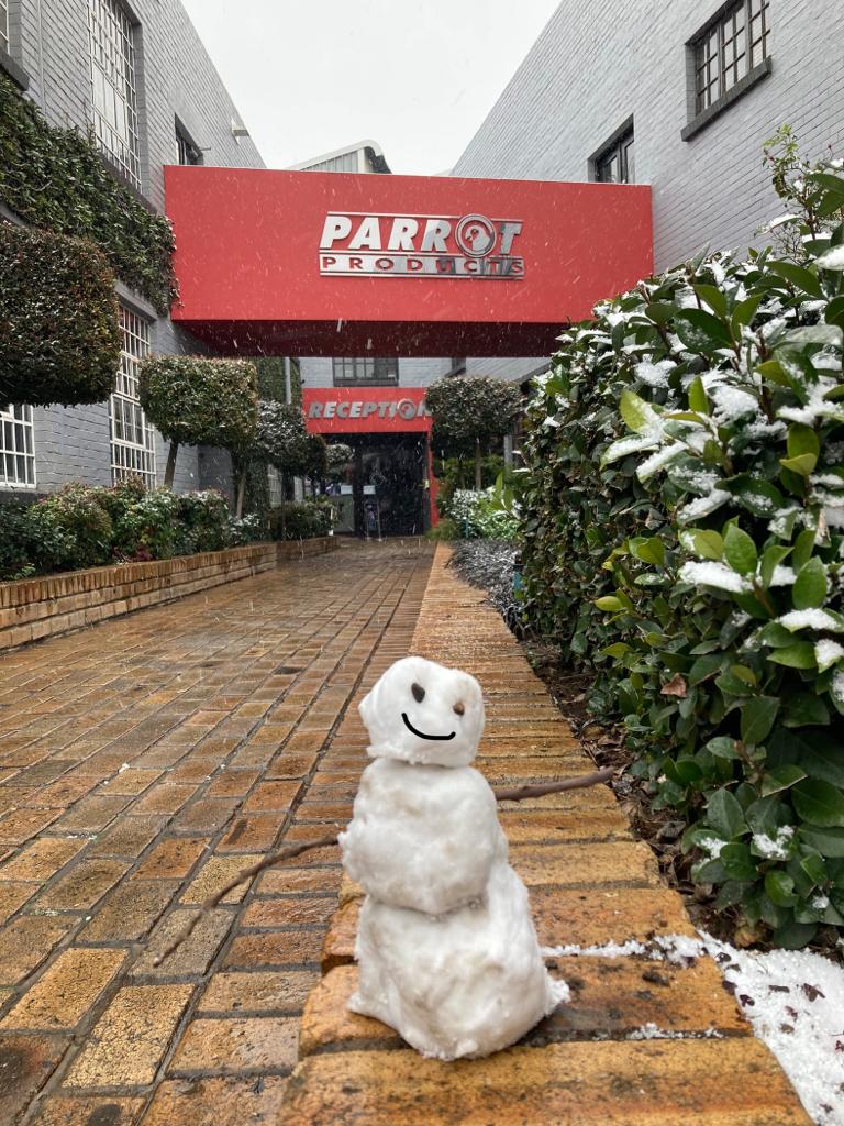 ParrotProducts's tweet photo. Welcome Parrot Products Snow Man 😊#snowsa #southafricasnow #Snowfall #Snow #SnowMan求 https://t.co/LimN7YEKFm