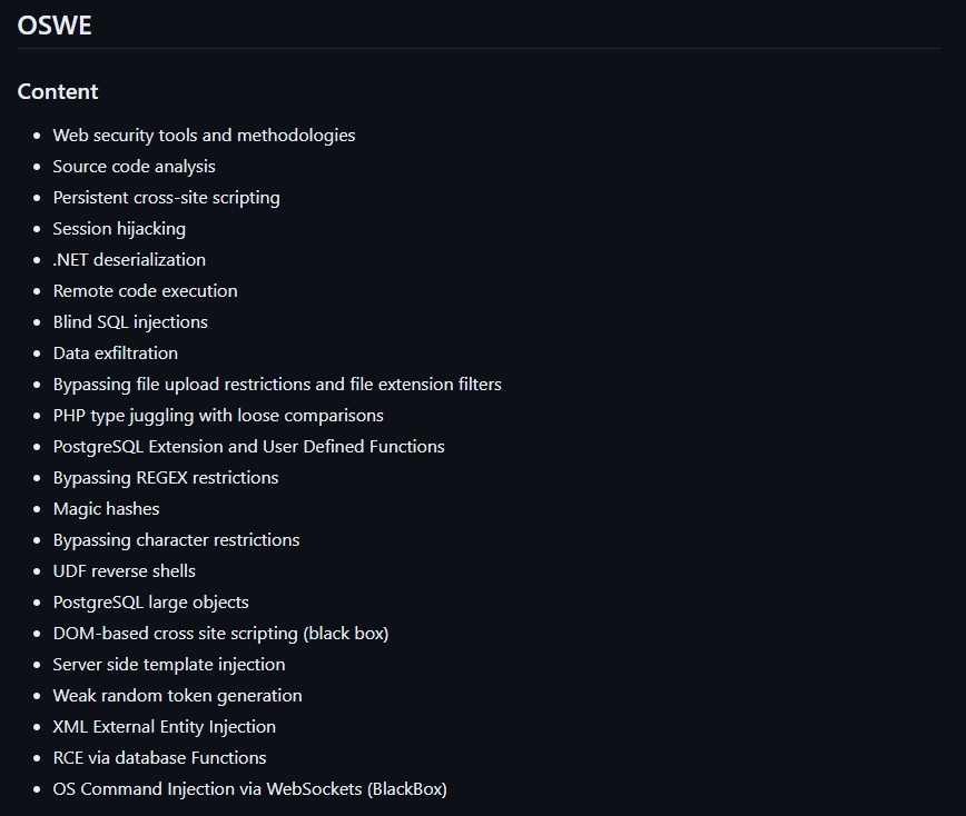 hack_git's tweet image. OSCE3-Complete-Guide

OSWE, OSEP, OSED, and OSEE Study Guide.

github.com/CyberSecurityU…

#infosec #pentesting #redteam
t.me/hackgit/9244
