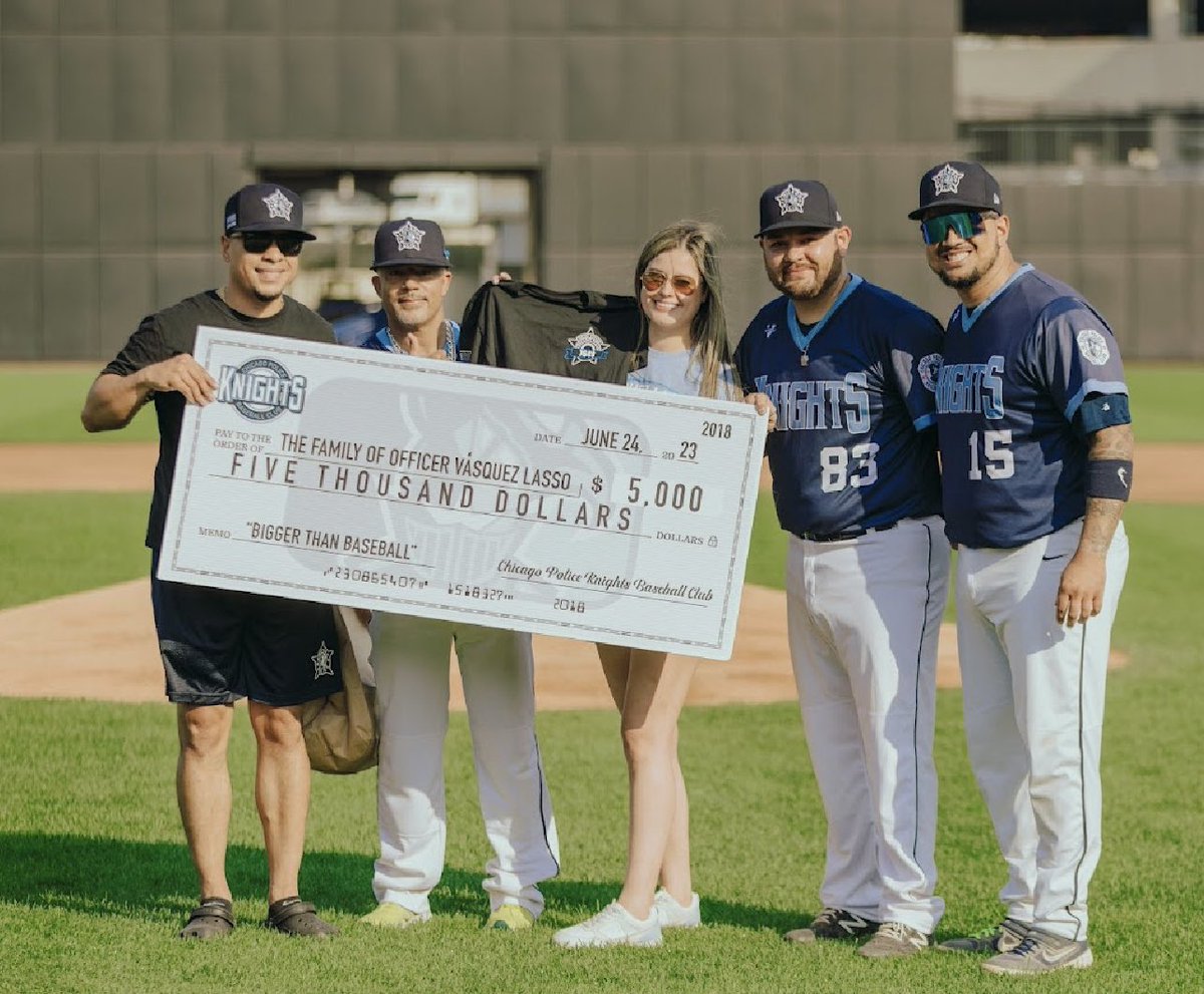 CPDKnights's tweet photo. Thank you to @TheChicagoDogs for hosting our 5th Annual Charity Baseball Classic. It was awesome to see all the support for both CPD and CFD.
We can’t wait for our rematch at Wrigley Field. Date coming soon.
Stay tuned. 👮🏻♂️⚾️👨🏻🚒
#charitybaseball #impactfield https://t.co/LXnqb9nFzq