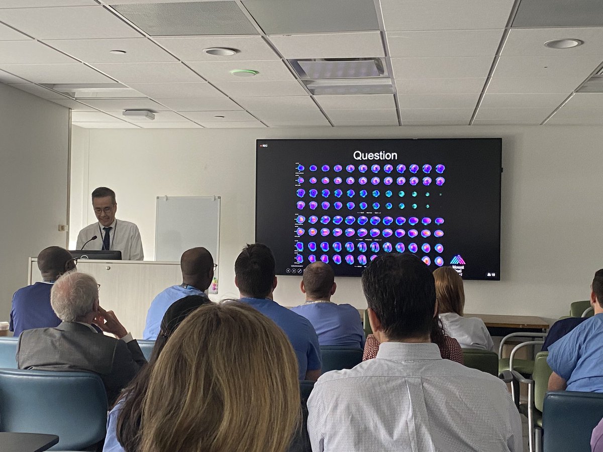 📚We continue our Summer Core Curriculum this week with our Director of Nuclear Cardiology Dr. Liao and a fantastic lecture on nuclear stress testing ☢️🫀