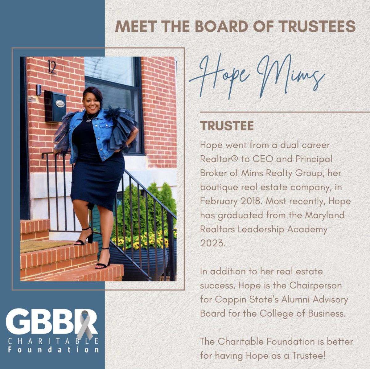 mimsrealtygroup's tweet photo. “What we do for ourselves dies with us. What we do for others and the world remains and is immortal.”
- Albert Pine

#service #gbbr #charitablefoundation #trustee #hopemims https://t.co/1MjNYA5wLd