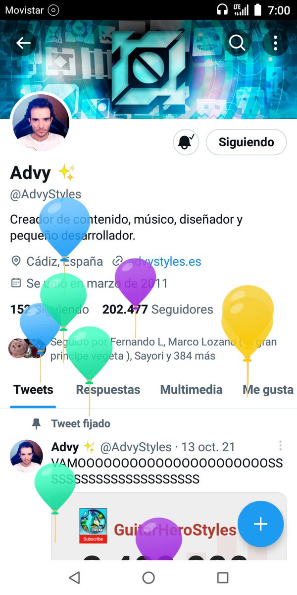 juliavelez513's tweet photo. Feliz cumpleaños @AdvyStyles hoy es tu cumple que cumplas muchos años más de vidas siga así con el canal proyecto y todo y dios te bendiga a ti y a toda tu hermosa familia y comunidad que sigas creciendo tal así como eres una leyenda te saludo desde Ecuador https://t.co/7hPxsosqSP