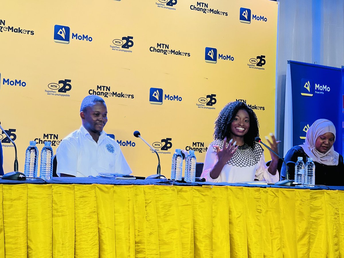 TunawezaO's tweet photo. #TFUpdates
Proud to be part of the launch of #TheMTNChangemakersInitiative happening now at the HQ. https://t.co/szzfCF9XK2