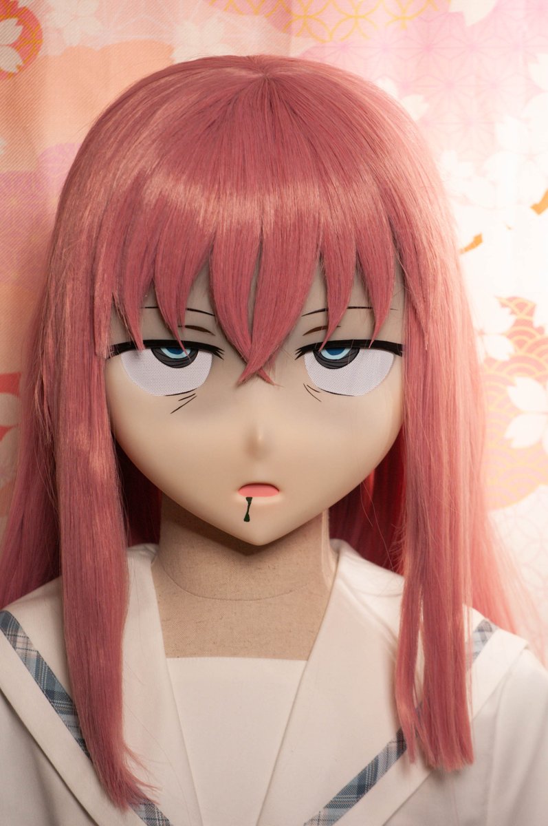 Bocchi the Rock! 後藤 ひとり #kigurumi #kigurumi_mask #着ぐるみ