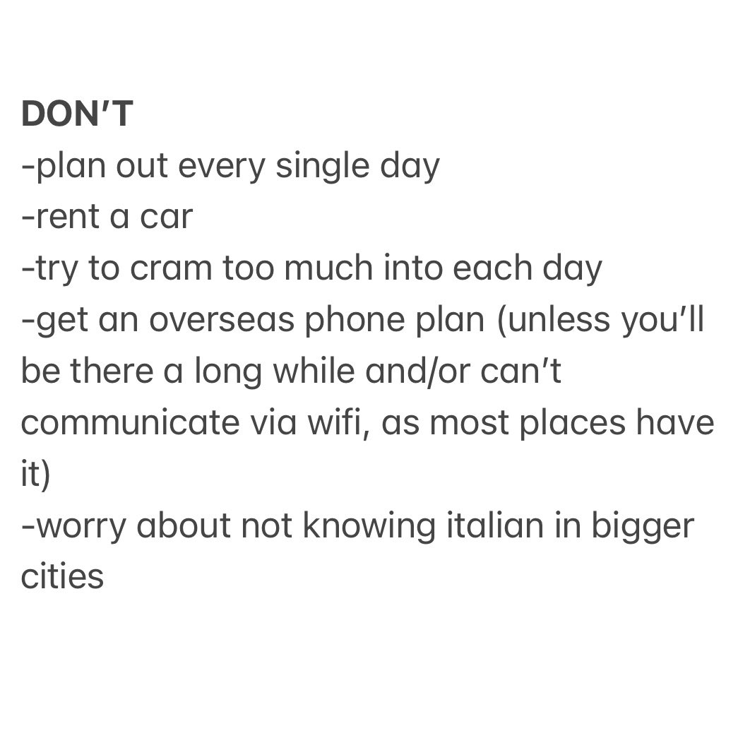 As we begin traveling home, we wanted to share some travel tips from our experience in Rome to you!