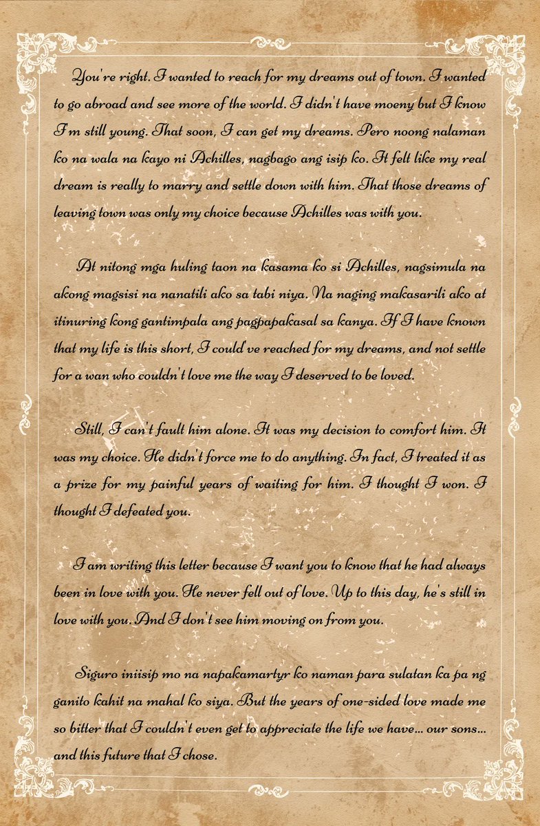 soleilcresia's tweet photo. alana’s long and heartfelt letter to maria emilia ❤️‍🩹 https://t.co/pvHpOOcRYJ