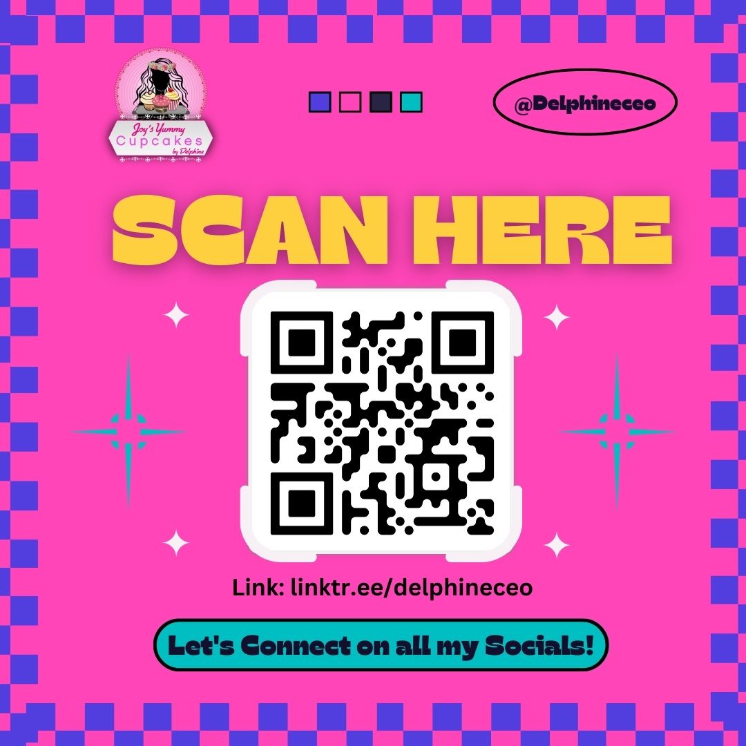 delphineceo's tweet photo. Scan the QR code to get all the links to my socials! Let's follow each other!

Link: https://t.co/A7FWbinvW0 https://t.co/hTz6Qtifkm