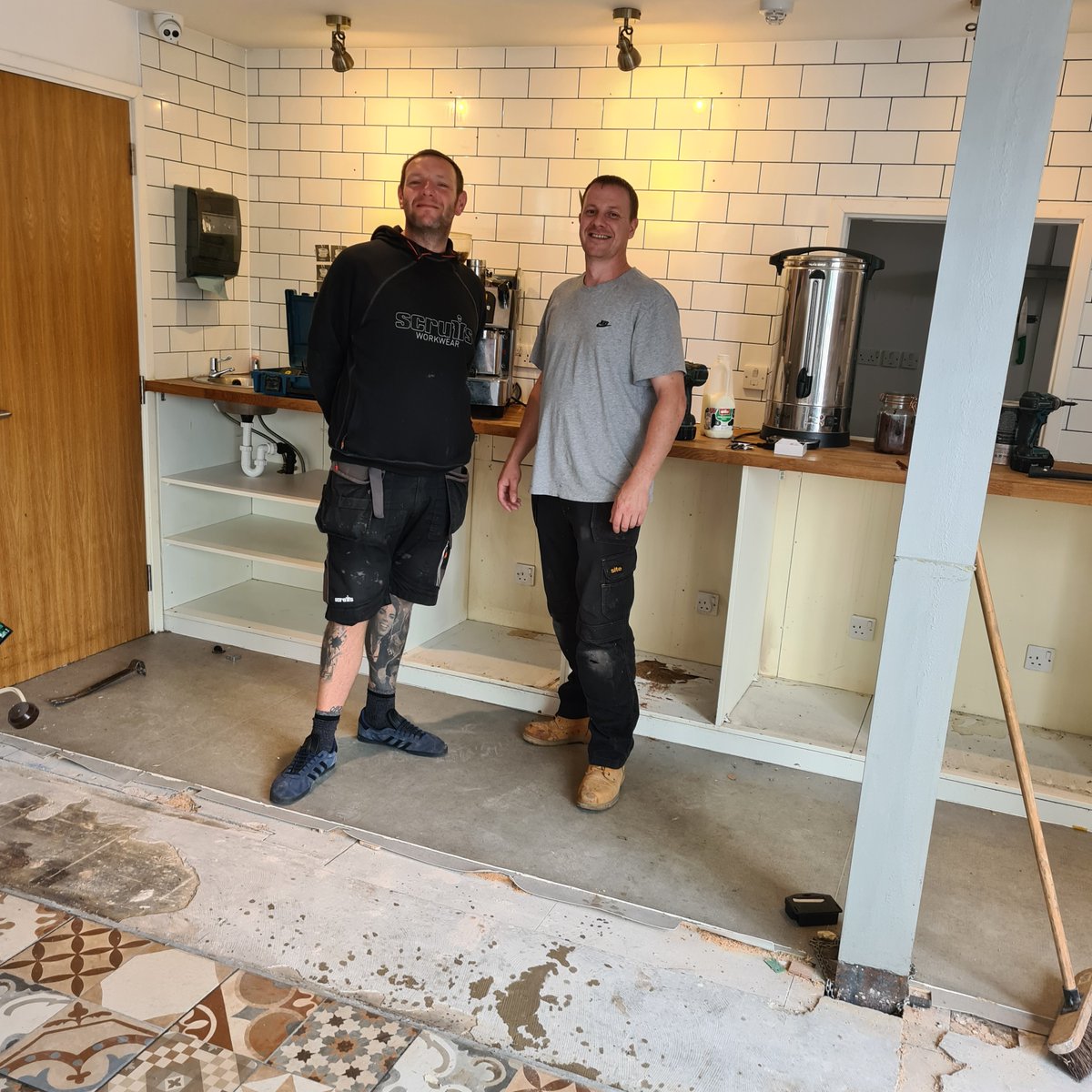 WirralWays_CGL's tweet photo. Work commenced this morning at our Nightingales Cafe in Birkenhead! The counter and till have been ripped out ready to make way for all new units!

We can wait to see the finished cafe - we'll keep you updated as the building work goes on. https://t.co/r2sg74ACGJ