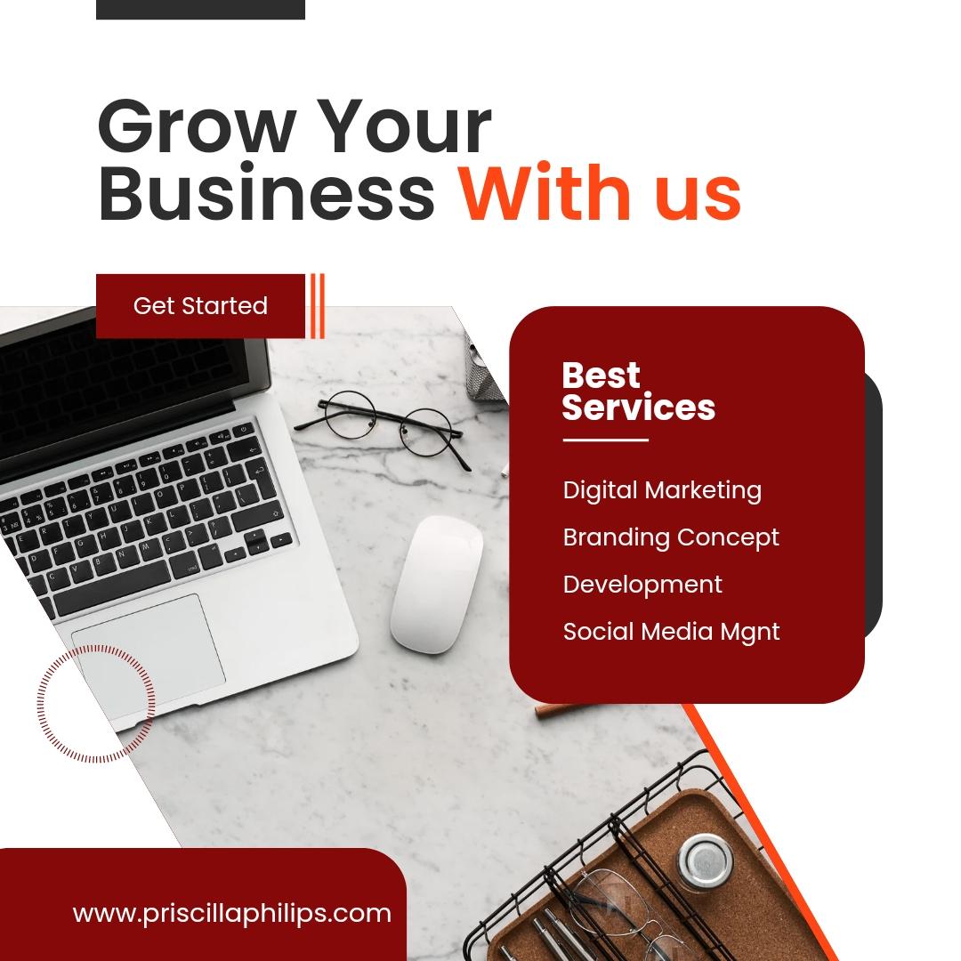 Press Release
Social Media Management
Business Management
Brand Communication
Brand Projection
Brand Management 
Brand Marketing 
Product Distribution
Business Development

#priscillaphilipsconsulting #priscillaphilipsPR  #publicrelations