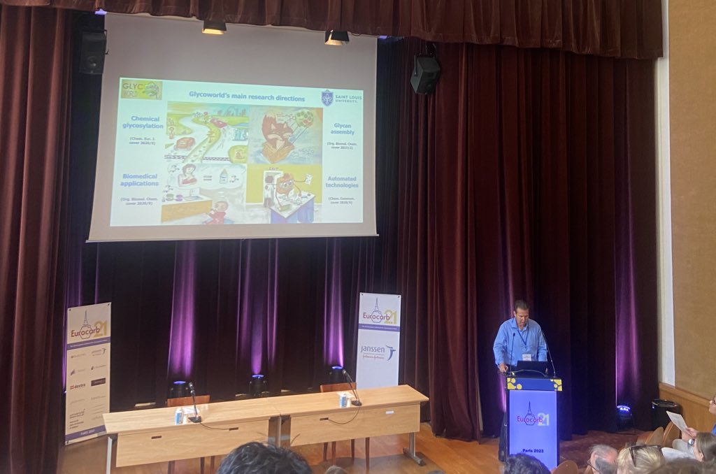 M. Carmen Galan (@mcgalan_bristol) on Twitter photo <a href="/glycoworld/">Alexei Demchenko, PhD (he/him)</a> Demchenko taking the stage <a href="/EUROCARB21/">Eurocarb21</a> to talk about expedient glycosylation methods and automation. What a tour the force!! <a href="/glycoworld/">Alexei Demchenko, PhD (he/him)</a> Demchenko taking the stage <a href="/EUROCARB21/">Eurocarb21</a> to talk about expedient glycosylation methods and automation. What a tour the force!!