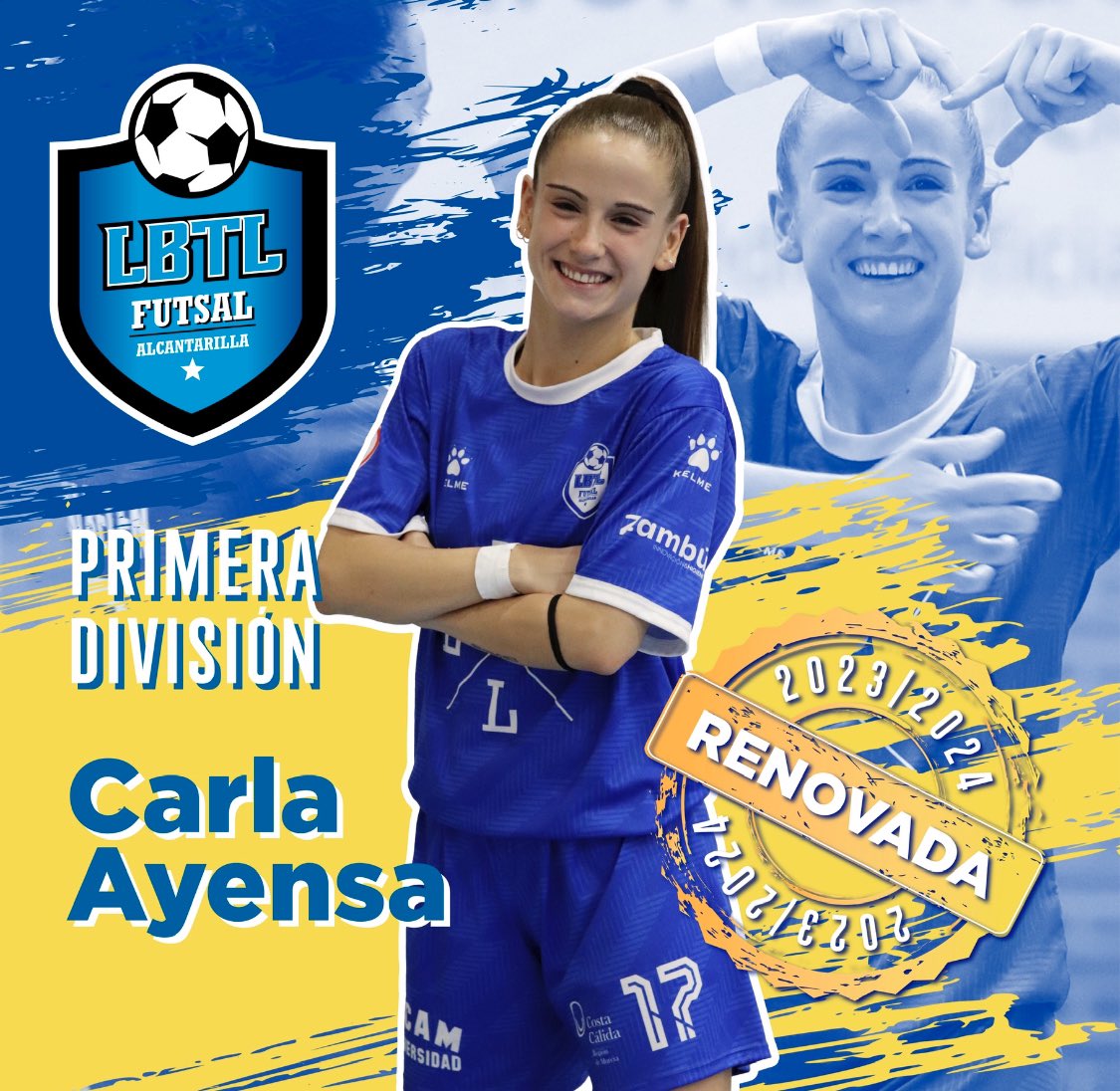 [RENOVACIÓN]

Carla Ayensa seguirá vistiendo los colores azules una temporada más…calidad y talento al servicio del equipo💙🔝

#blueeagles #furiaazul #mareaazul #universomujer