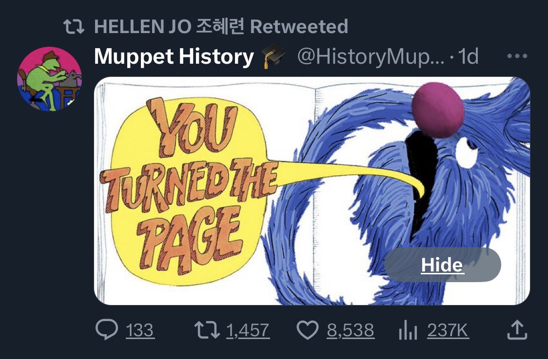 liz prince’s blue checkmark tweet media