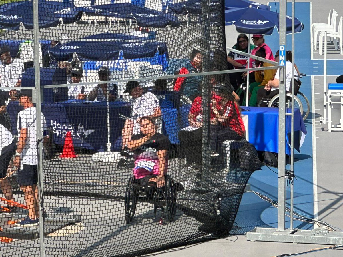 COPAME's tweet image. 🇲🇽🥉MEDALLA DE BRONCE  Y PLAZA PARA MÉXICO🇲🇽 🥉

Floralia Estrada, obtiene medalla de bronce🥉 y plaza para México en el @wpaparis23, en
Lanzamiento de Disco, clasificación F57, con una marca de 30.49.

¡Felicidades, Floralia! 🇲🇽🏅

#InspirandoyTransformandoMéxico🇲🇽