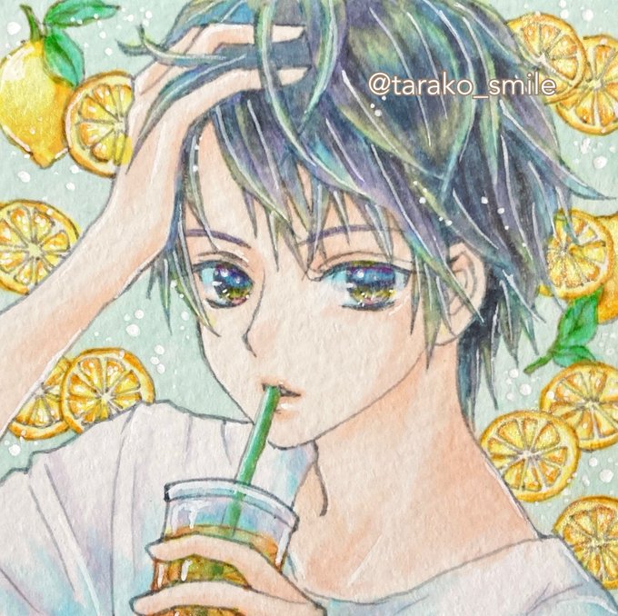 「黒髪 レモン」のTwitter画像/イラスト(新着)｜2ページ目
