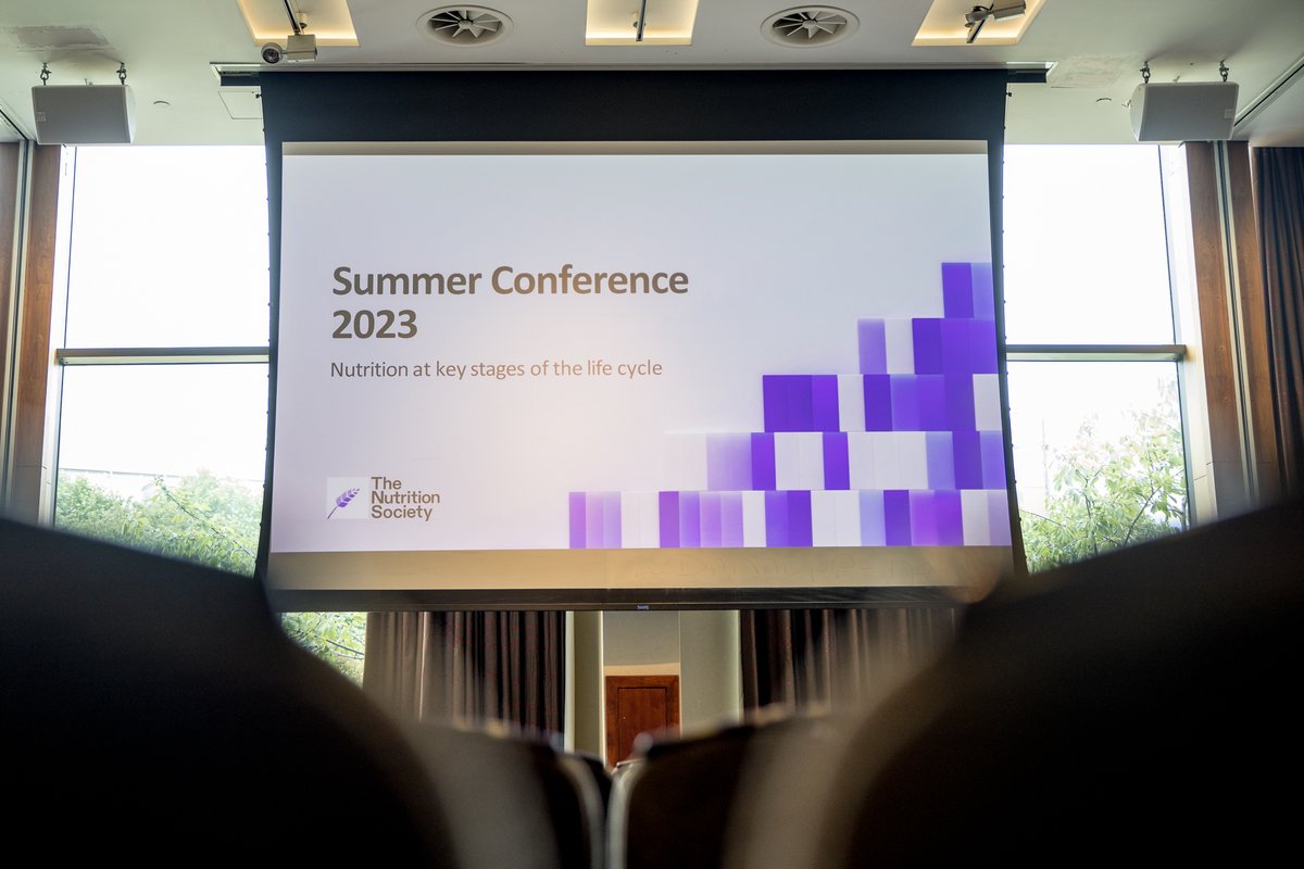 NutSoc_SC's tweet photo. It was fantastic to see so many students, graduates and early career researches attending #NSSummer23 🤩
Don't miss out on the next @NutritionSoc conference➡️Nutrition Futures 2023
📍 Uni of Glasgow
🗓️5 - 6 Sept 2023
Register here ➡️https://t.co/MKBmw9S4WO
#NSStudentSection https://t.co/7ywL5YISUh